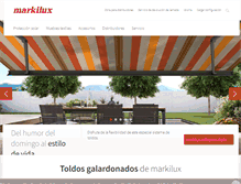 Tablet Screenshot of es.markilux.com